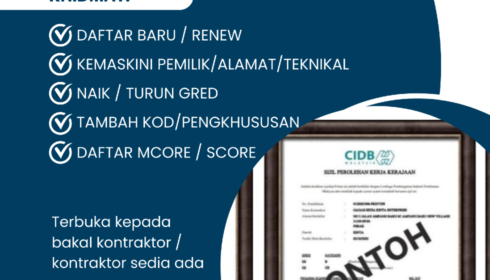 daftar cidb